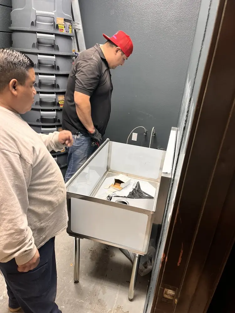 Commercial plumbing and sink installation in Dade City